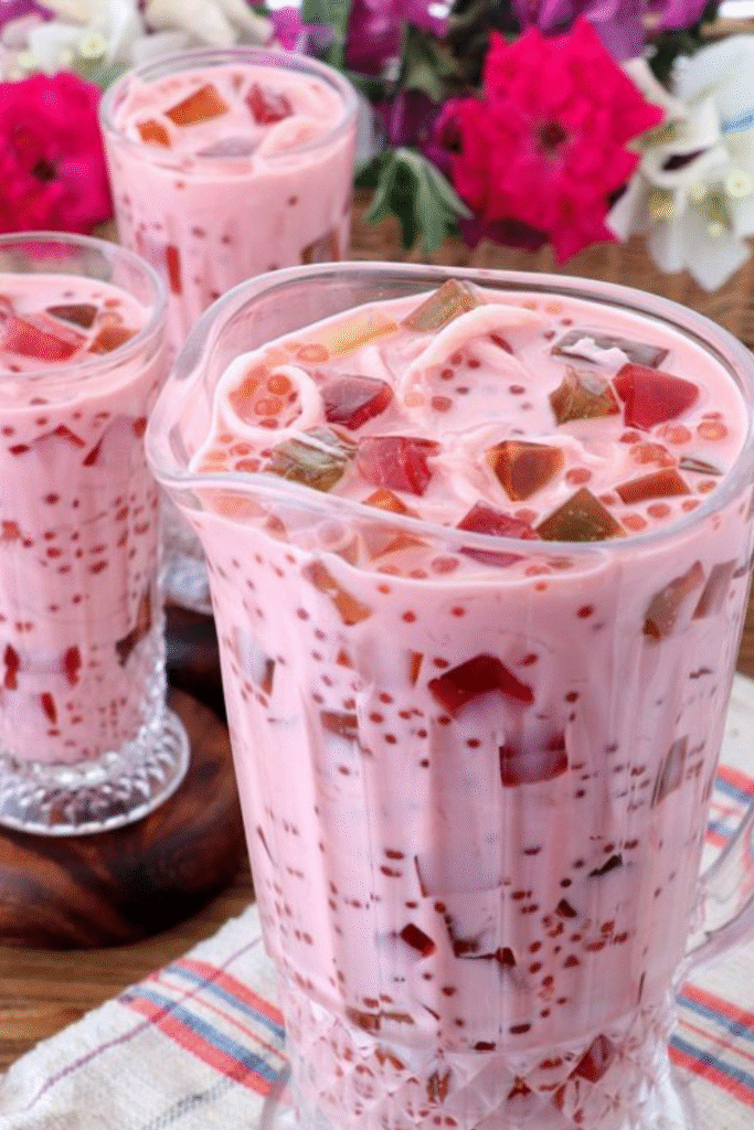Strawberry milk shek